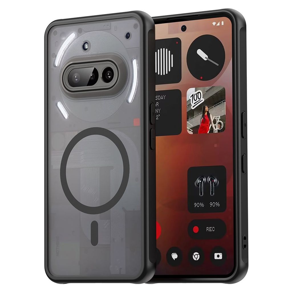 Nothing Phone (3a) skal with MagSafe – svart