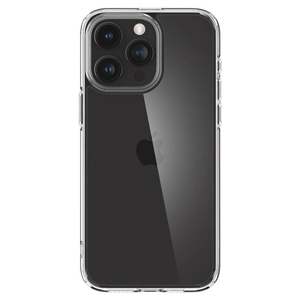 Spigen iPhone 15 Pro Max Crystal Hybrid skal – Crystal transparent