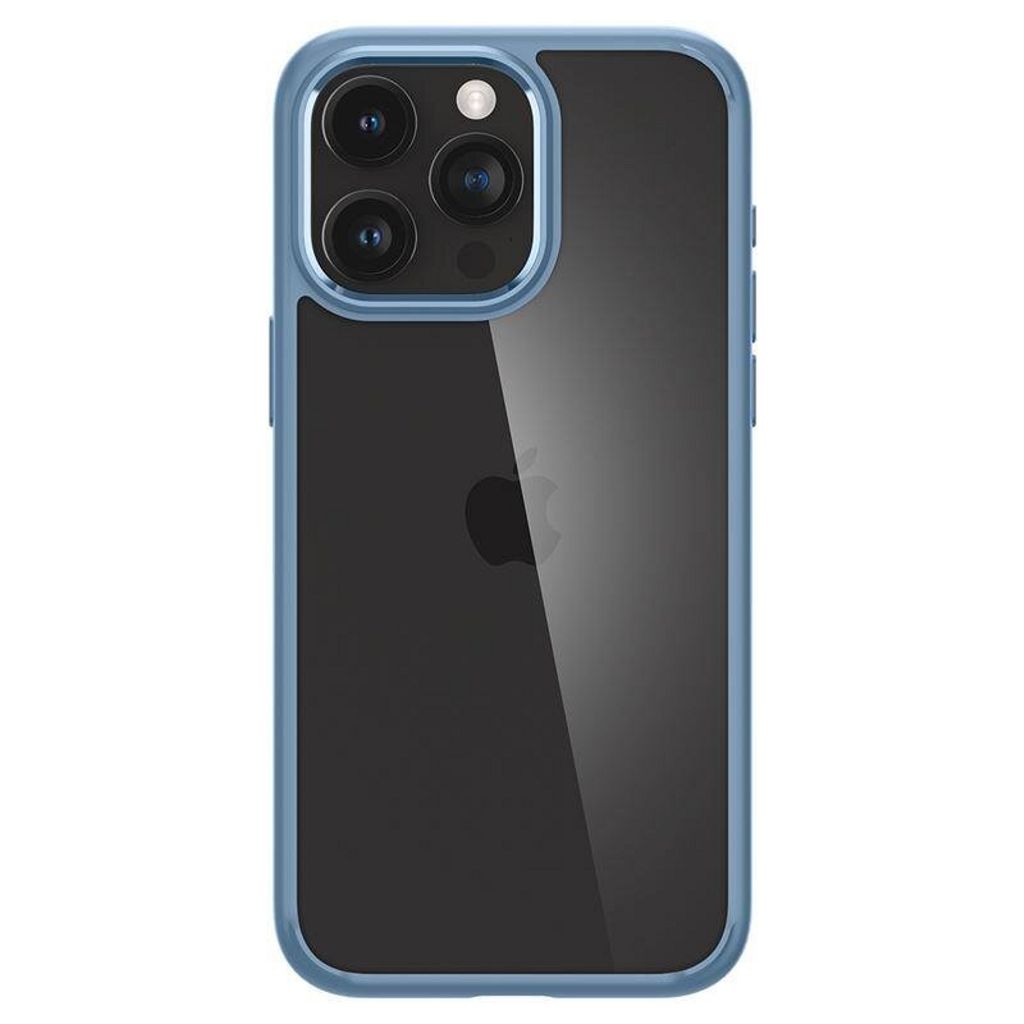 Spigen iPhone 15 Pro Max Crystal Hybrid skal – Sierra blå