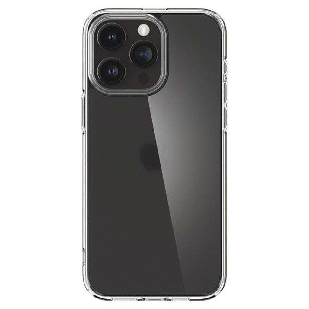 Spigen iPhone 15 Pro Ultra Hybrid skal – Frost transparent
