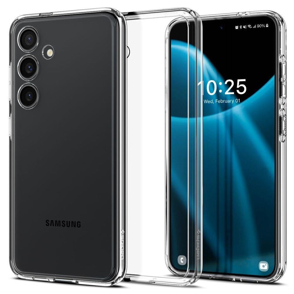 Spigen Ultra Hybrid skal till Samsung Galaxy S24 – transparent