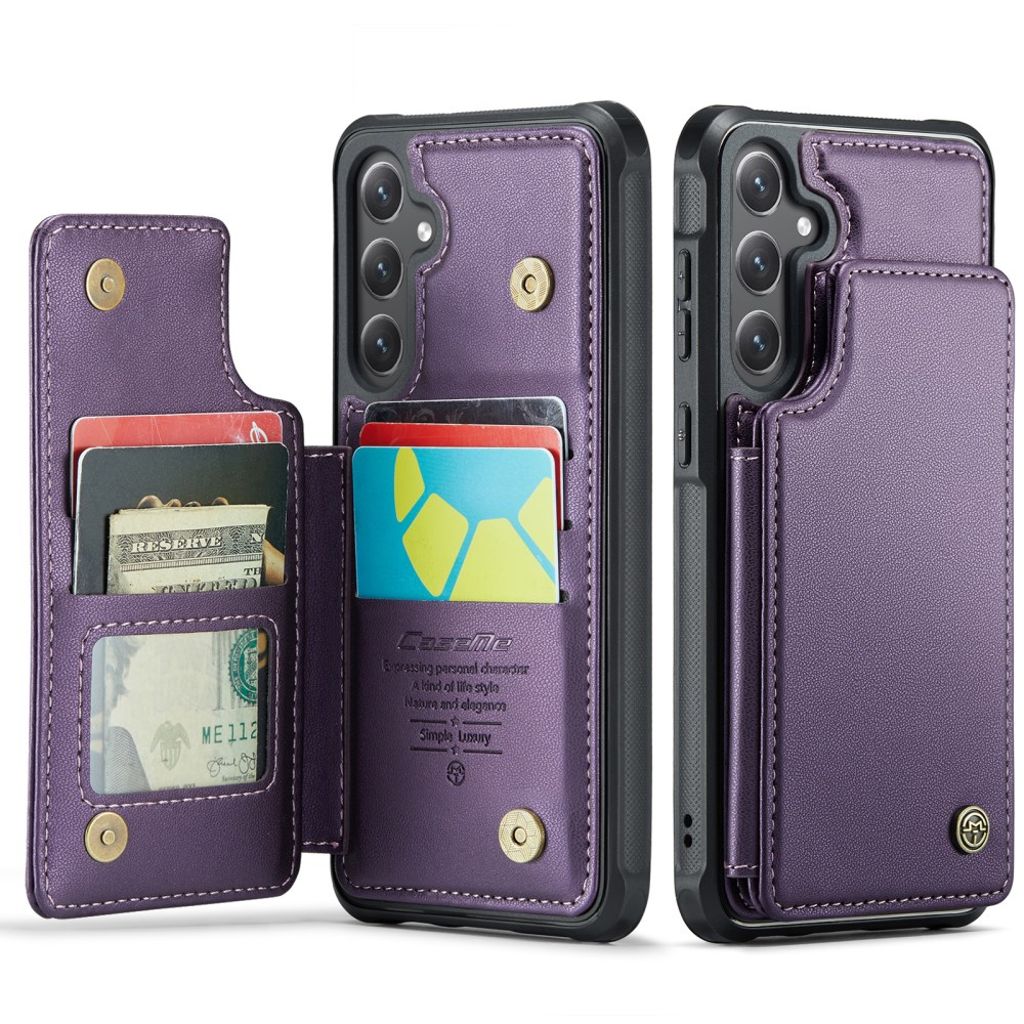 CASEME Samsung Galaxy S25 FE Wallet Case - Red
