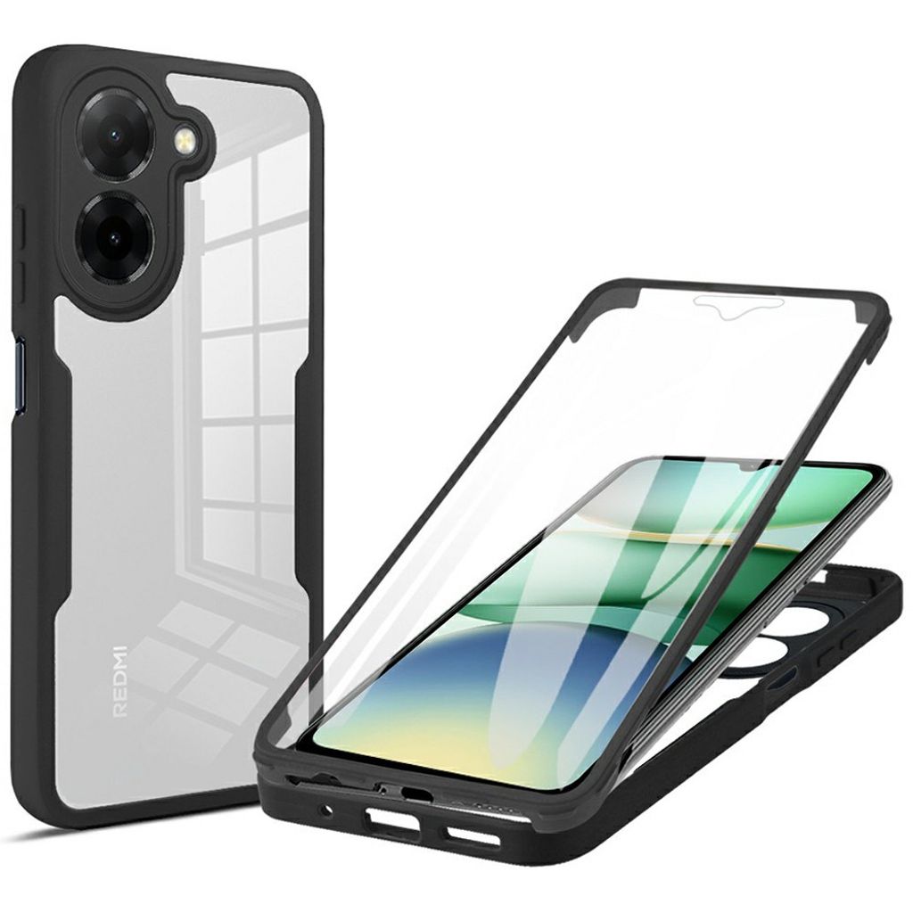 Xiaomi Redmi A5 NFC skal with skärmskydd – svart