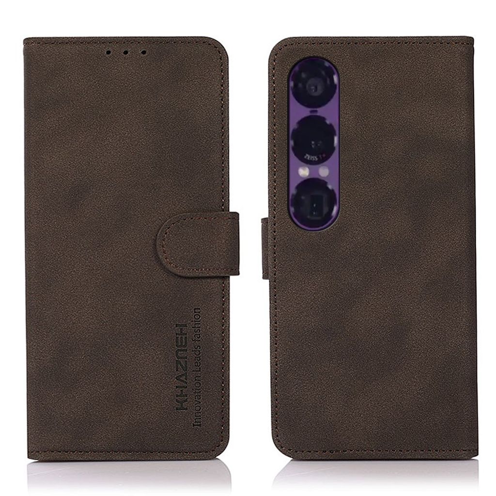 KHAZNEH Sony Xperia 1 VII fodral – brun