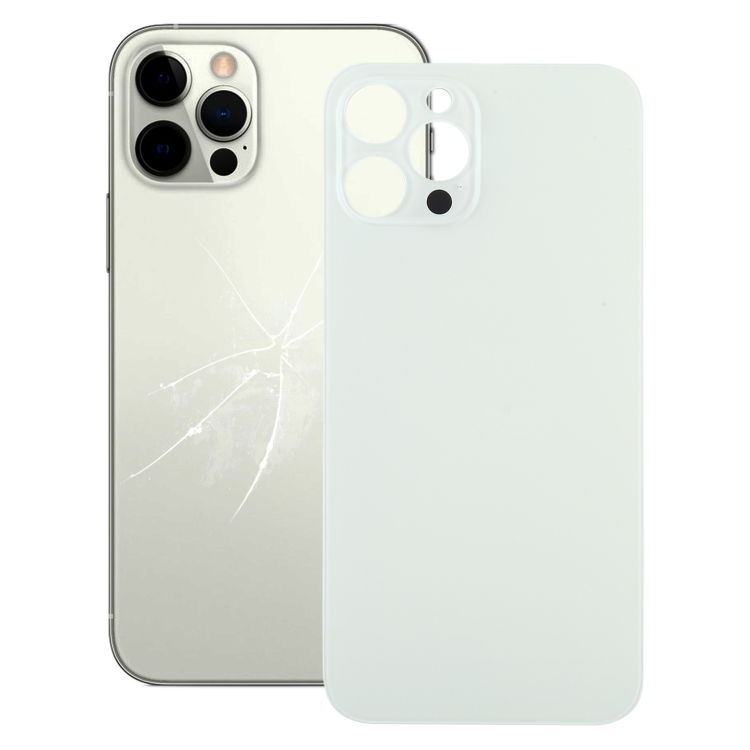IPhone 12 Pro Max bakstycke (utan logotyp) - vit
