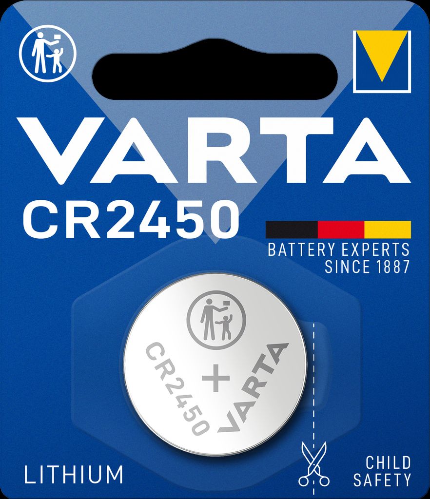 VARTA Lithium Coin button cell battery CR2450