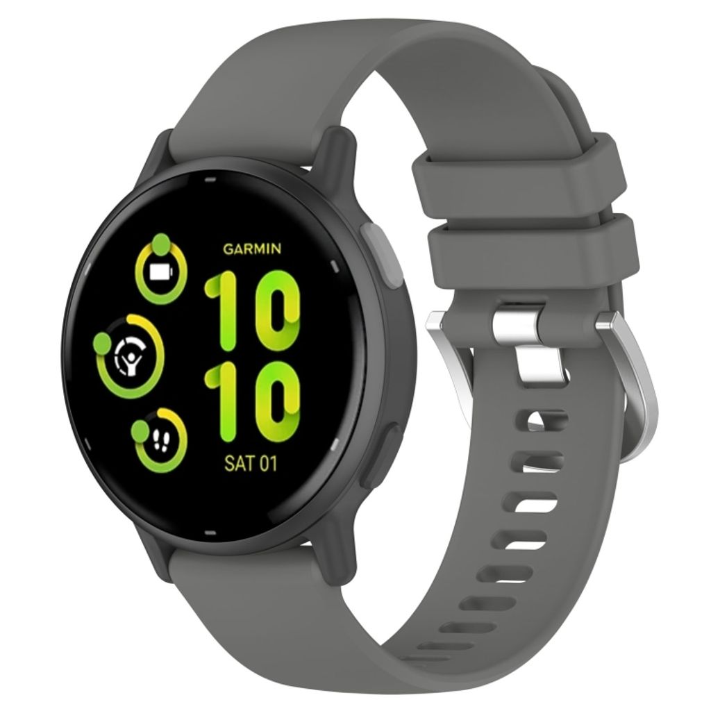 Garmin Vivoactive 5 Silicone Watch Band - Gray