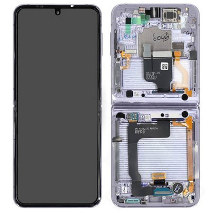 Samsung Galaxy Z Flip 4 5G skärm – lila
