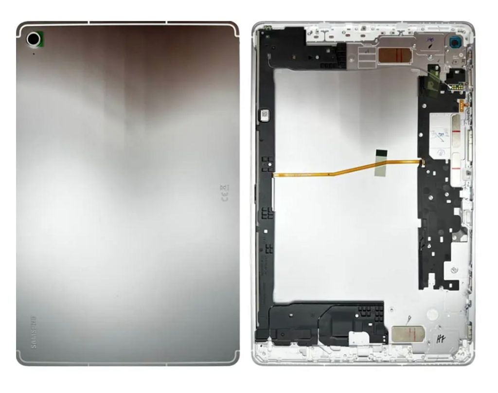Samsung Galaxy Tab S10 FE Plus Back Cover Original - Silver