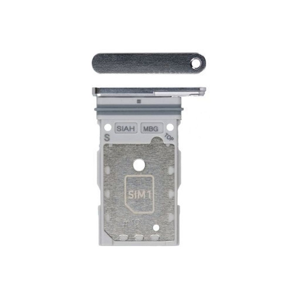 Samsung Galaxy S23 Ultra SIM card holder – Sky blå/Lime