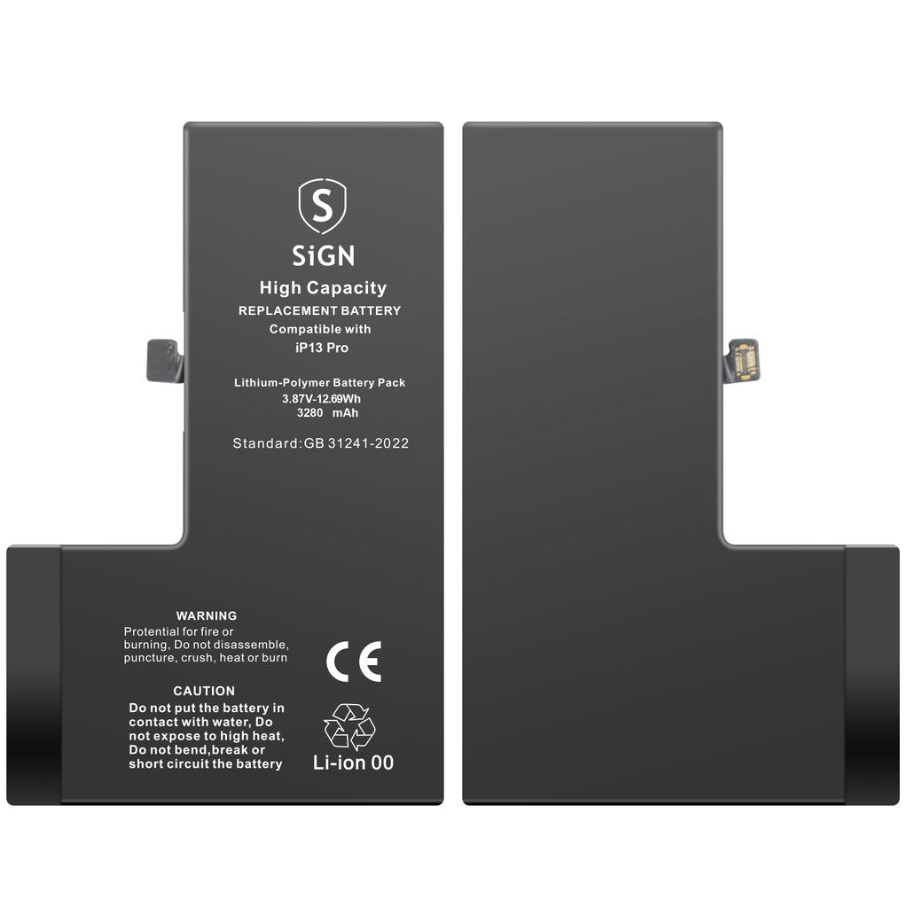 IPhone 13 Pro High Capacity batteri- 3280mAh