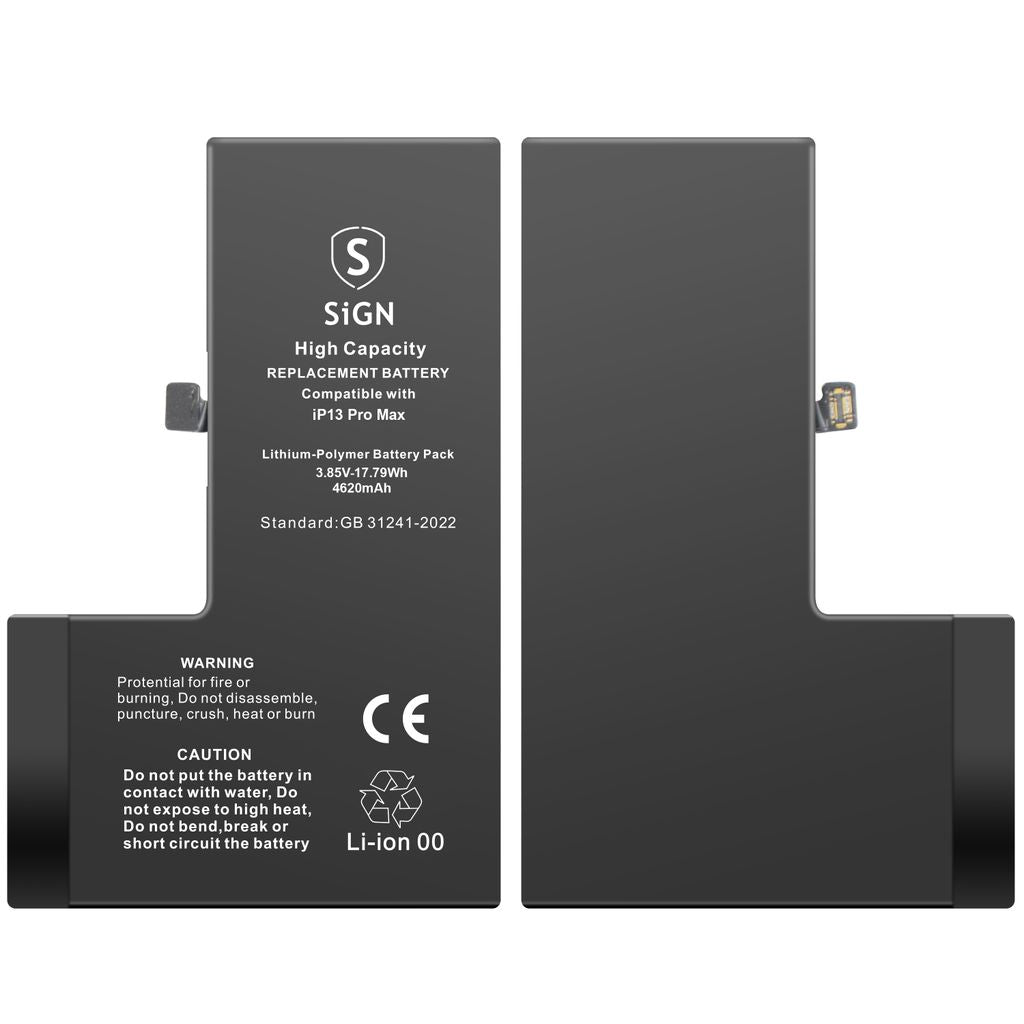 IPhone 13 Pro Max High Capacity batteri- 4650mAh