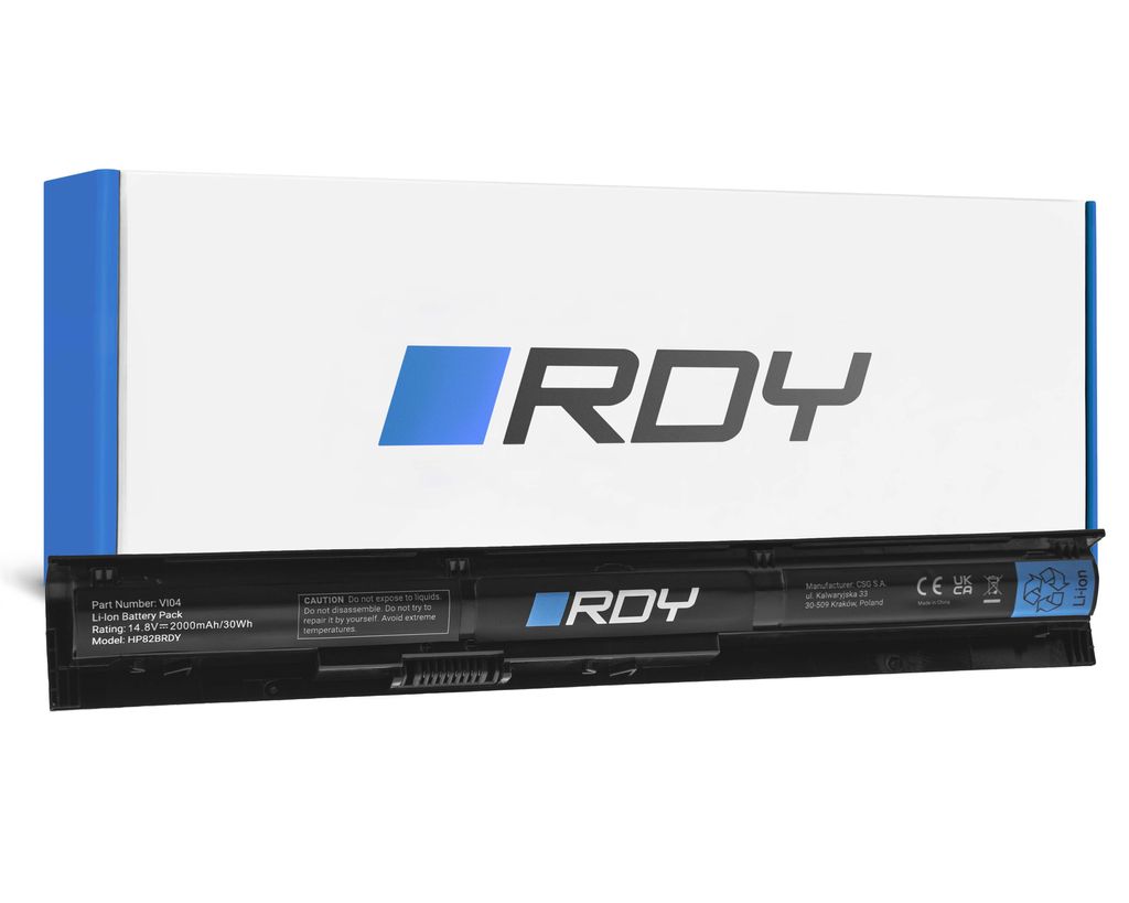 RDY Laptop Battery VI04 VI04XL 756743-001 756745-001 HP ProBook/Envy /Pavilion