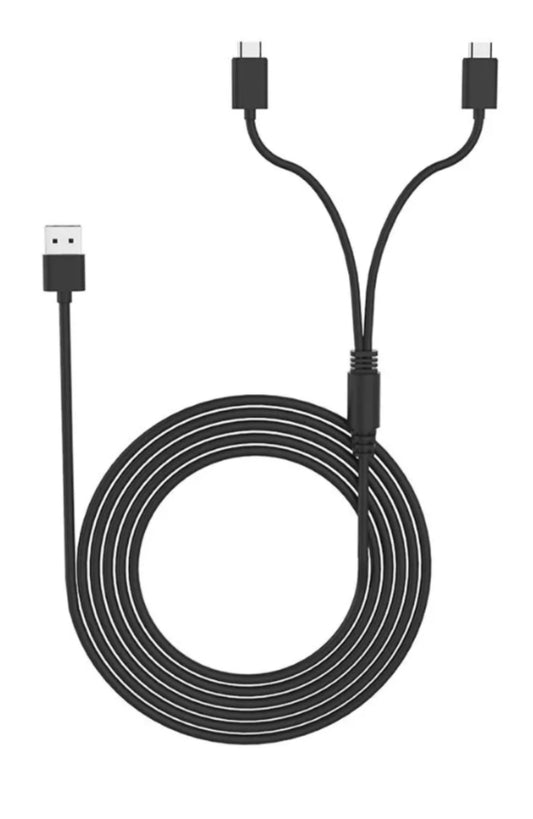 Laddare till PS5, 5V, 2.1A, 1.5m - Black