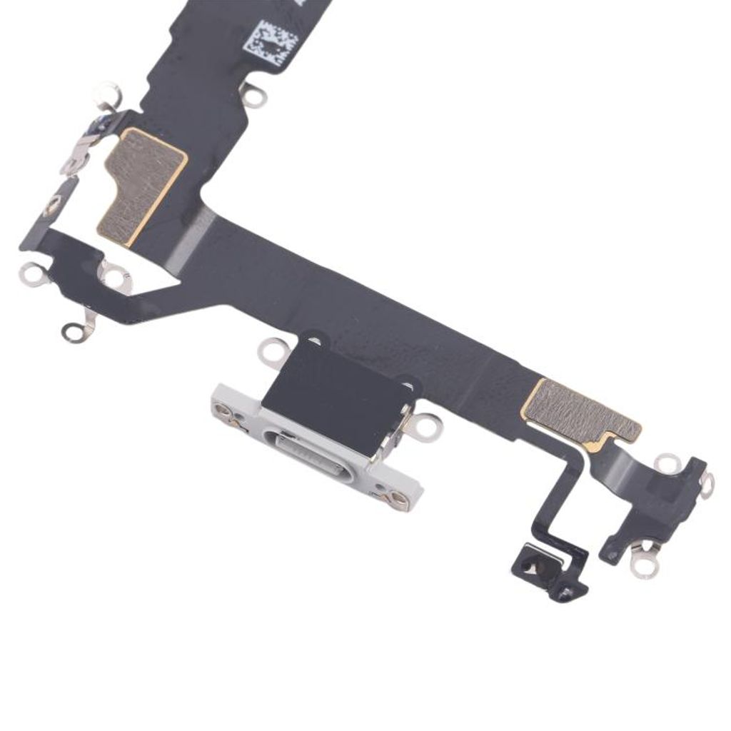 IPhone 17 laddkontakt flexkabel – vit
