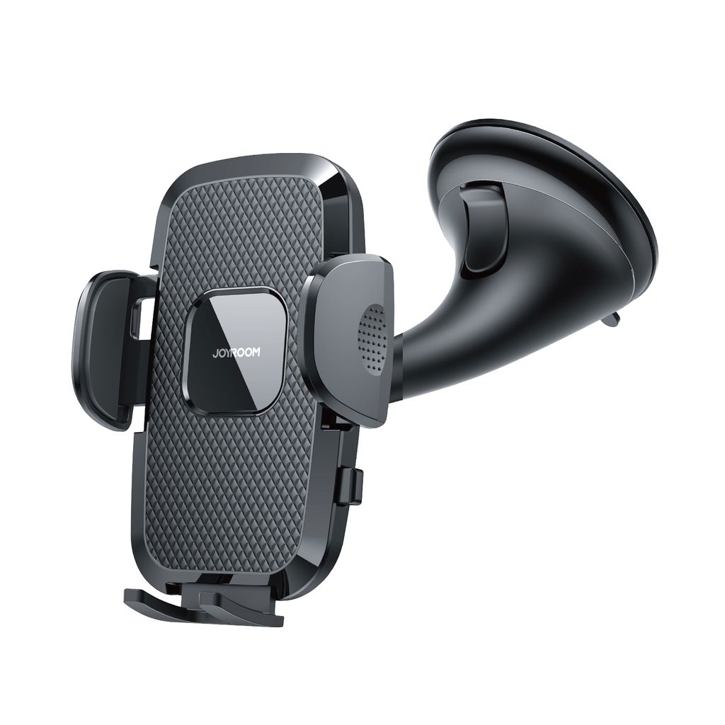 Joyroom 360° Mobile mobilhållare med Suction Cup för Windshield & Dashboard - svart