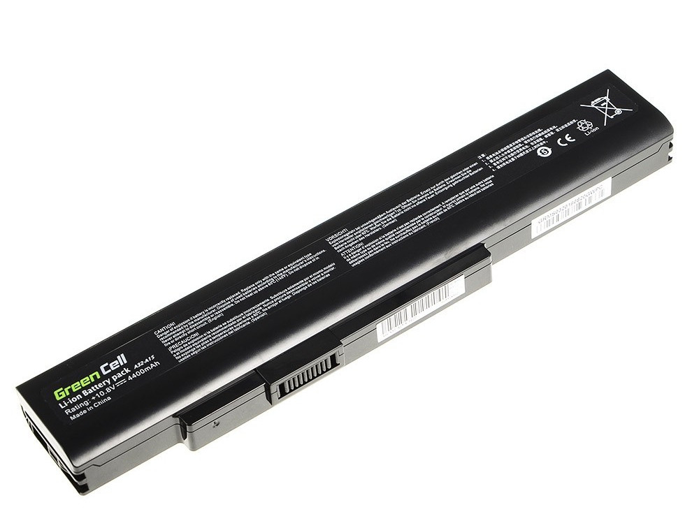 Green Cell Battery for MSI A6400, CR640 etc. 4400mAh, 11.1V