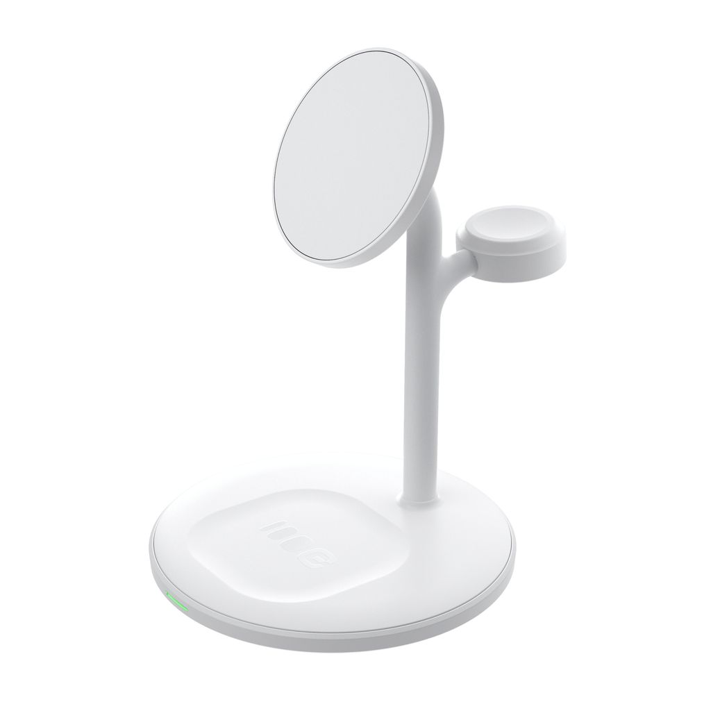 Greencell 3-in-1 MagSafe laddare stativ för iPhone, Apple Watch, AirPods