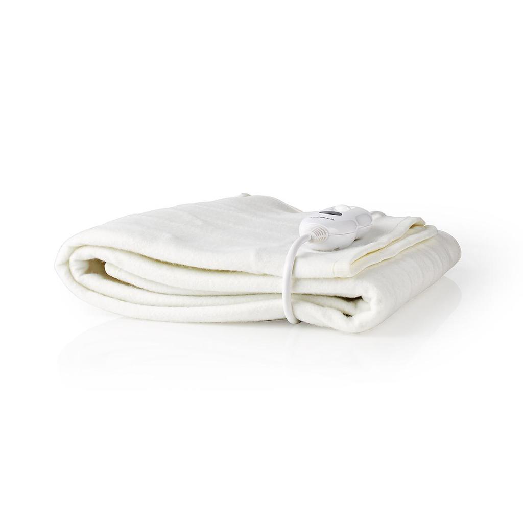 Nedis Electric Heating Blanket 80 x 150 cm - White