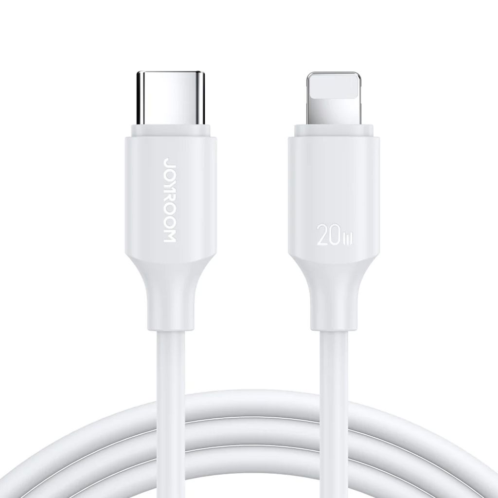 Joyroom USB-C to Lightning Charging Cable, 20W, 1M - White