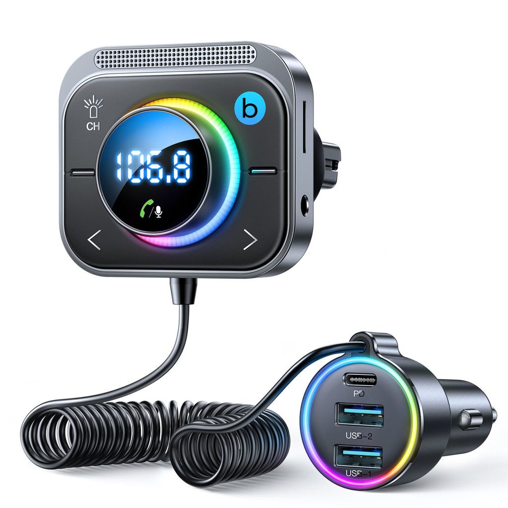 SiGN Car Charger 30W (2xUSB-A / USB-C PD) - Black