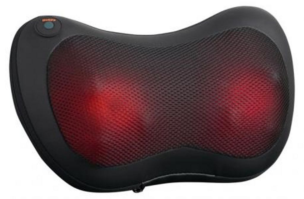 SiGN Massage Pillow with Heat - Black