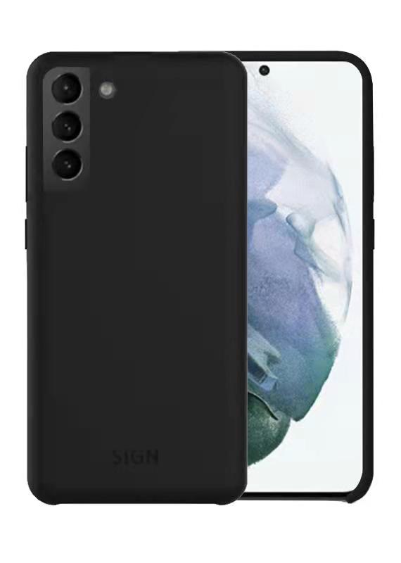 SiGN Liquid Silicone skal till Samsung Galaxy S21 – svart
