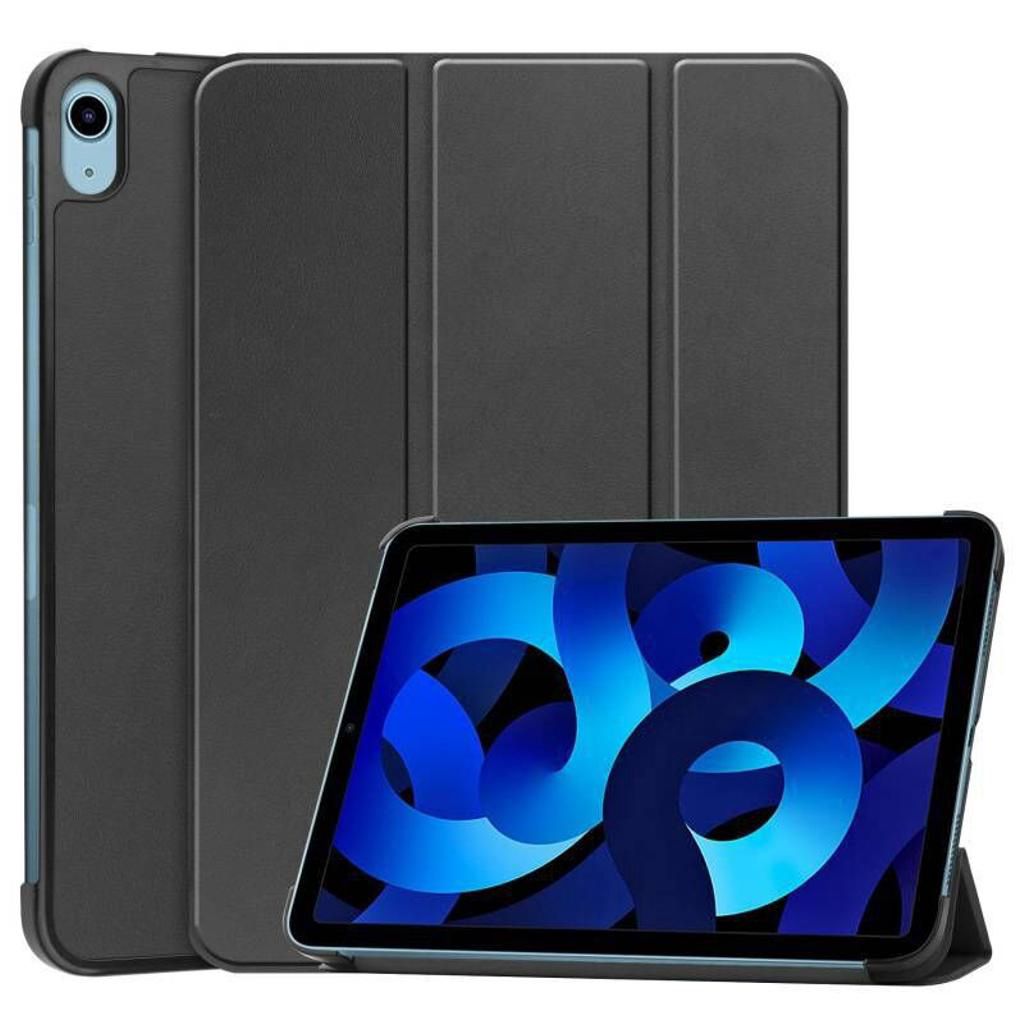 SiGN Tri-Fold Cover med Stativ för iPad 10.9" 2022 / iPad 11" 2025 - Black