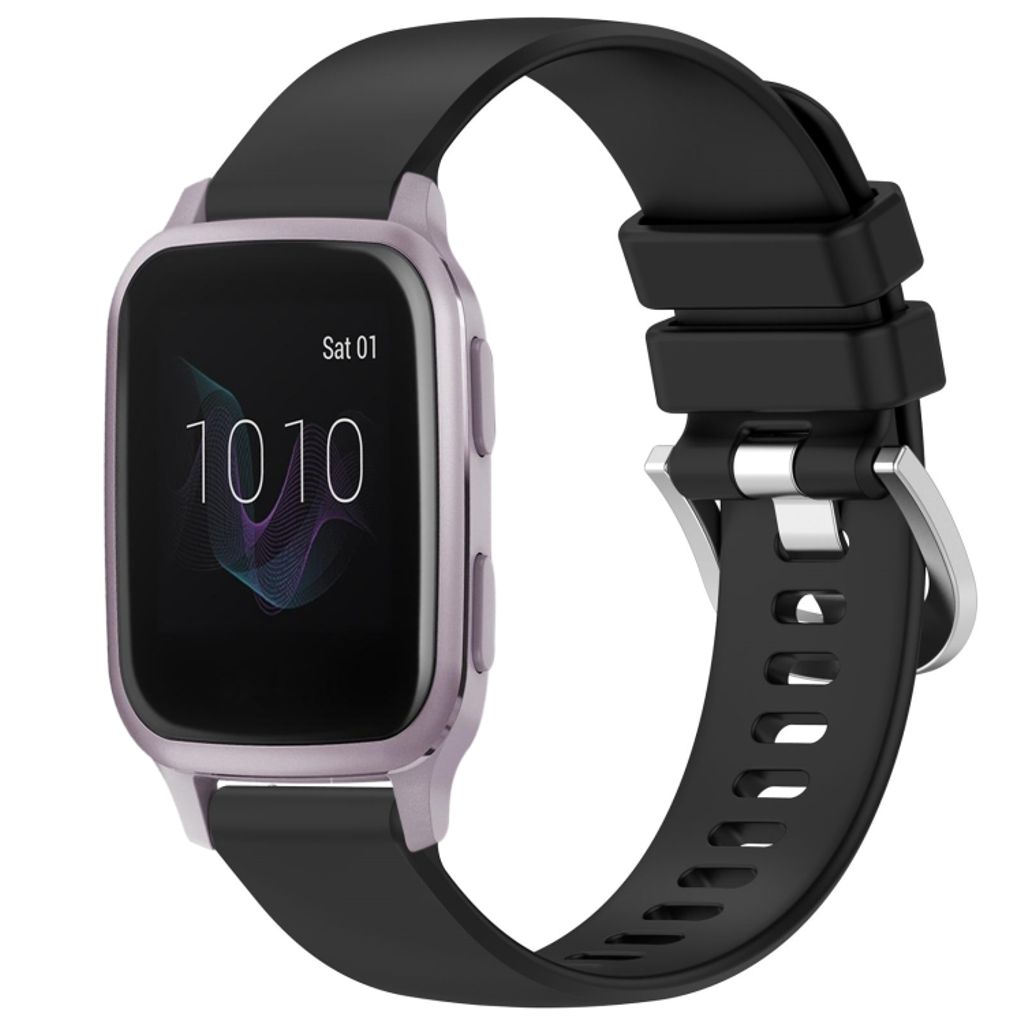 Garmin Venu / Venu SQ Silicone Watch Band - Black