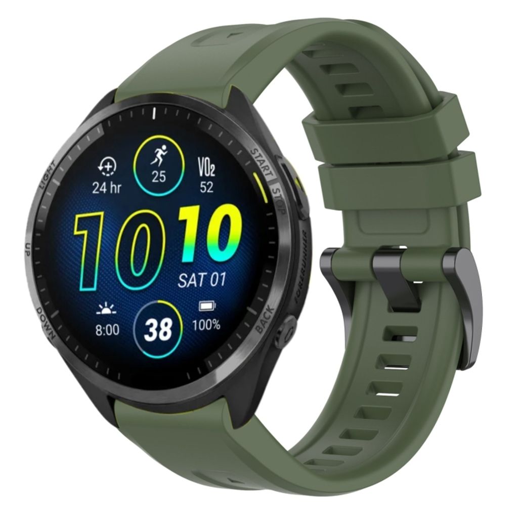 Garmin Forerunner 965 / 955 / 945 / 937 Silicone Watch Band - Green