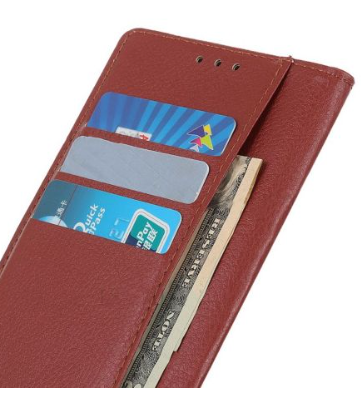 Wallet Case with Flip Stand Samsung A33 5G - Brown