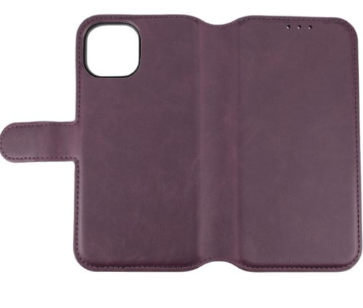 iPhone 15 Plånboksfodral - Lila