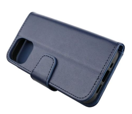 iPhone 12/12 Pro Plånboksfodral Extra Kortfack - Blå