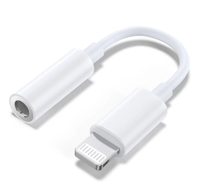 SiGN Lightning to 3.5mm AUX Adapter - White