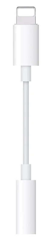 SiGN Lightning to 3.5mm AUX Adapter - White