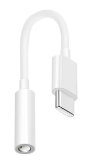 SiGN Adapter USB-C to 3,5 mm - White