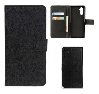 Samsung Galaxy A15 Plånboksfodral - Svart