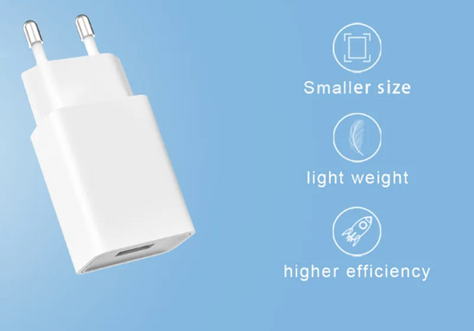 SiGN väggladddare för iPhone, iPad, Android 1xUSB-A, 2.4A - White