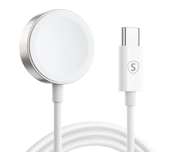 SiGN Magnetic USB-C Charger for Apple Watch, 2.5W, 1.2m - White
