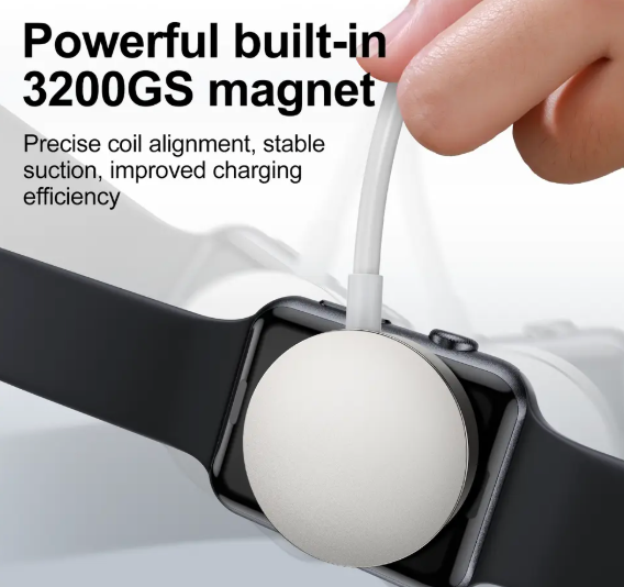 SiGN Magnetic USB-C Charger for Apple Watch, 2.5W, 1.2m - White