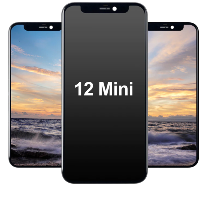 iPhone 12 Mini In-Cell LCD Skärm - Svart