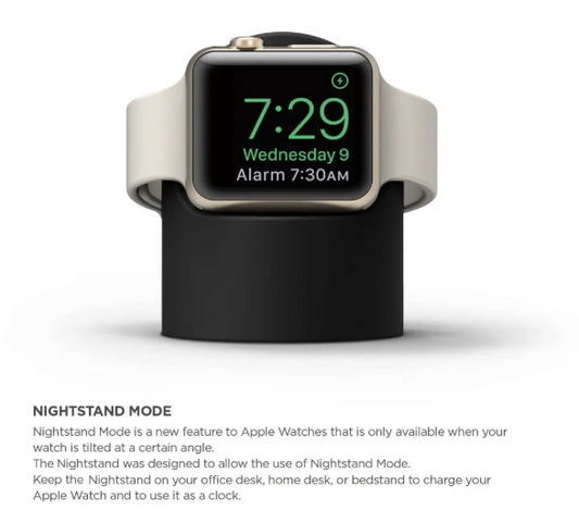 Bordsställ för Apple watch - Svart