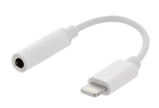 Adapter Lightning till 3,5mm AUX-kabel