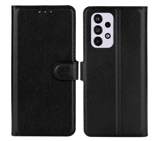 Samsung Galaxy A33 5G Plånboksfodral med Stativ - Svart