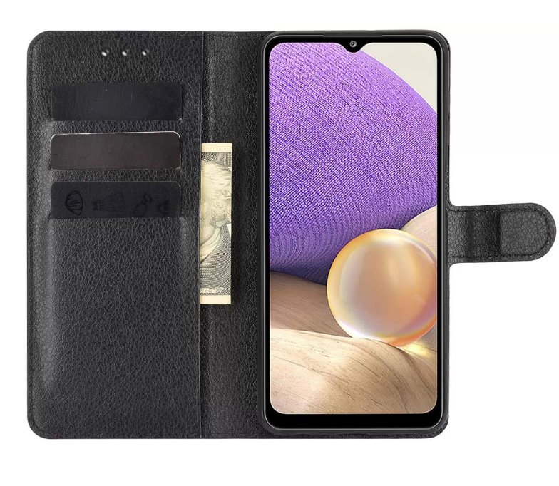 Samsung Galaxy A33 5G Plånboksfodral med Stativ - Svart