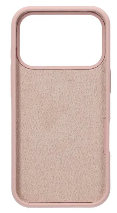 iPhone 17 Pro Silikonskal – Sandrosa