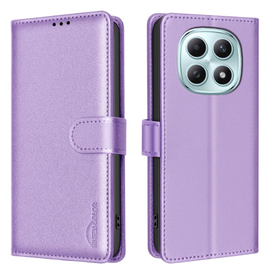 BINFEN COLOR Xiaomi Redmi Note 15 plånboksfodral RFID Blocking – lila