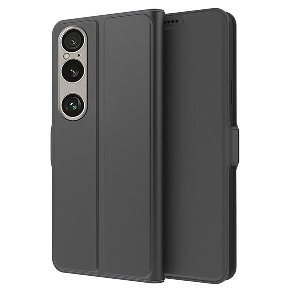 Sony Xperia 1 VII fodral with stativ – svart