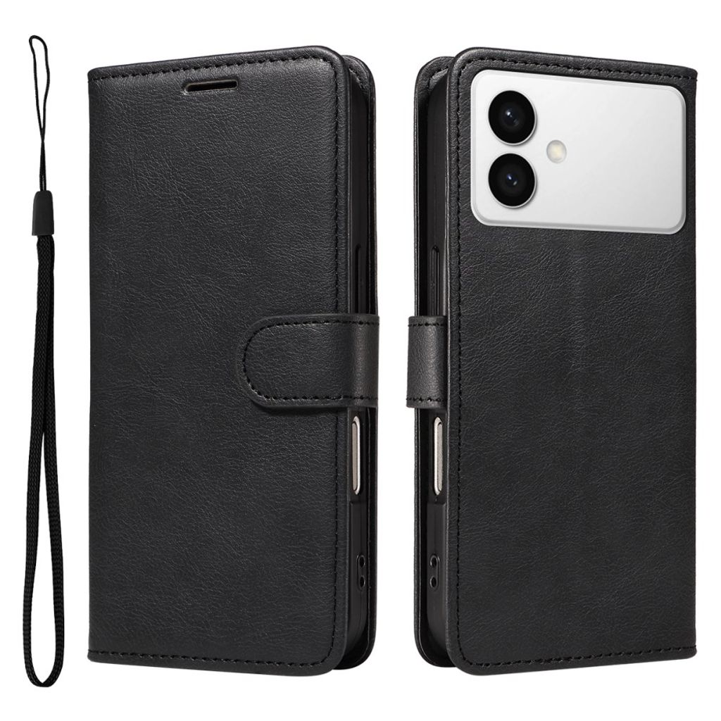 Samsung Galaxy S26 Edge fodral with Carrying strap - svart