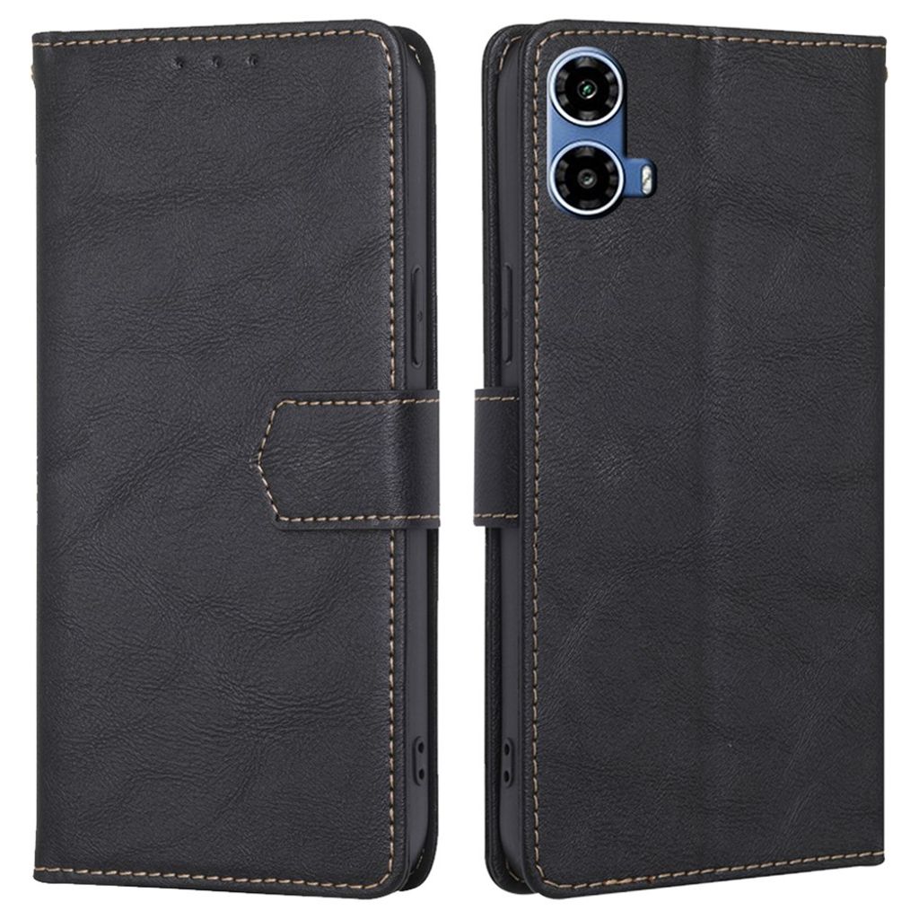 Motorola Moto G34 5G plånboksfodral – svart